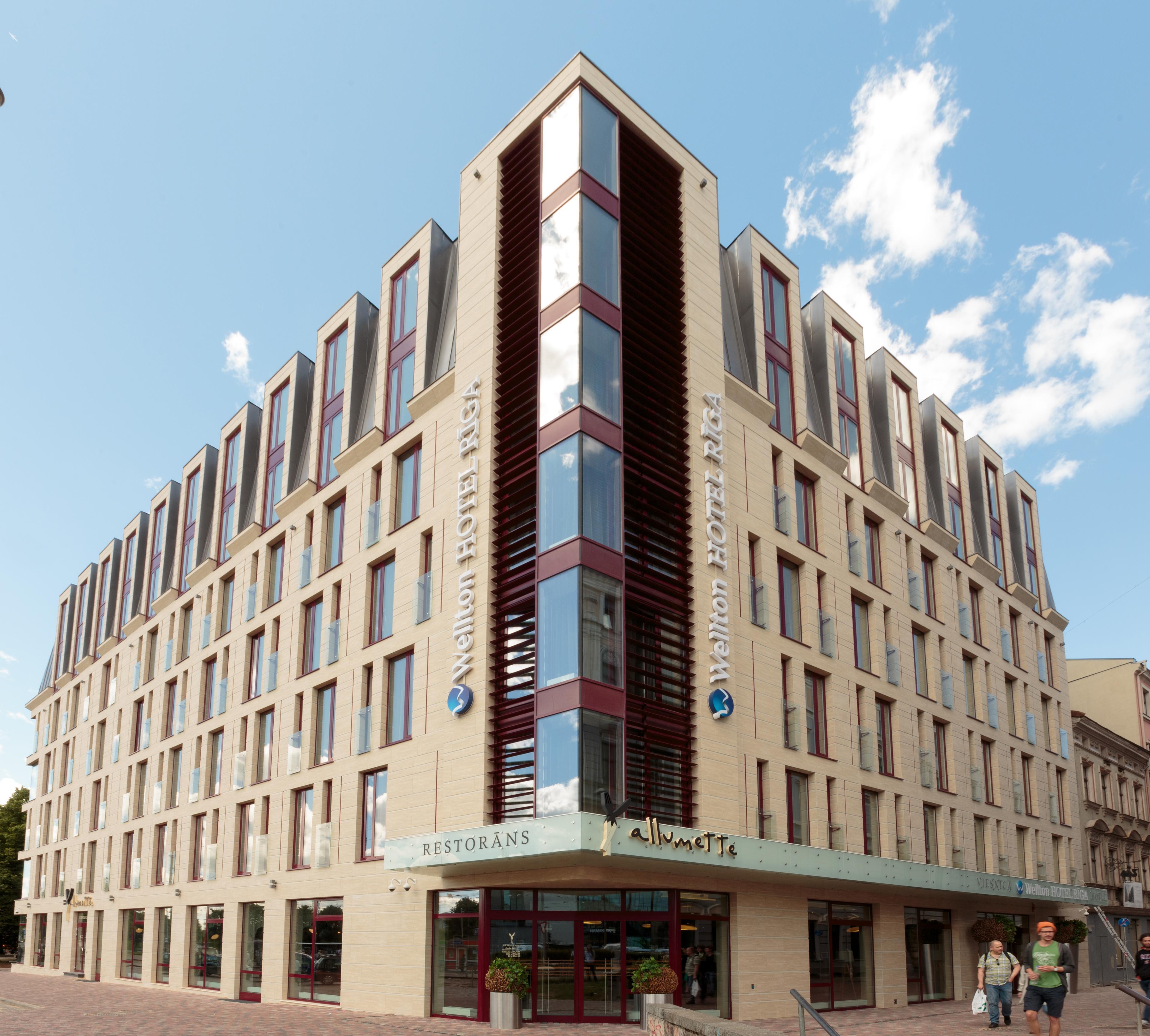 Wellton Riga Hotel & Spa Exterior photo